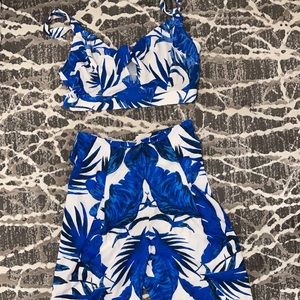 Two piece flying tomato pant set